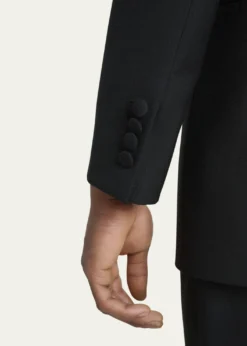 AmiriMen's Sequin Peak Lapel Oversized Blazer