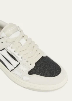 AmiriPacific Bones Mixed Leather Sneakers