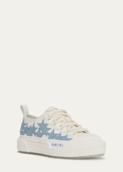 AmiriStars Low-Top Leather Sneakers