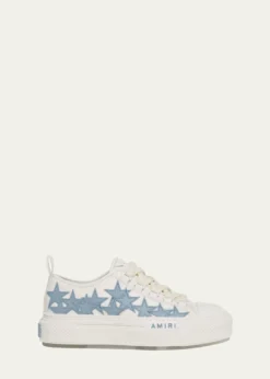 AmiriStars Low-Top Leather Sneakers