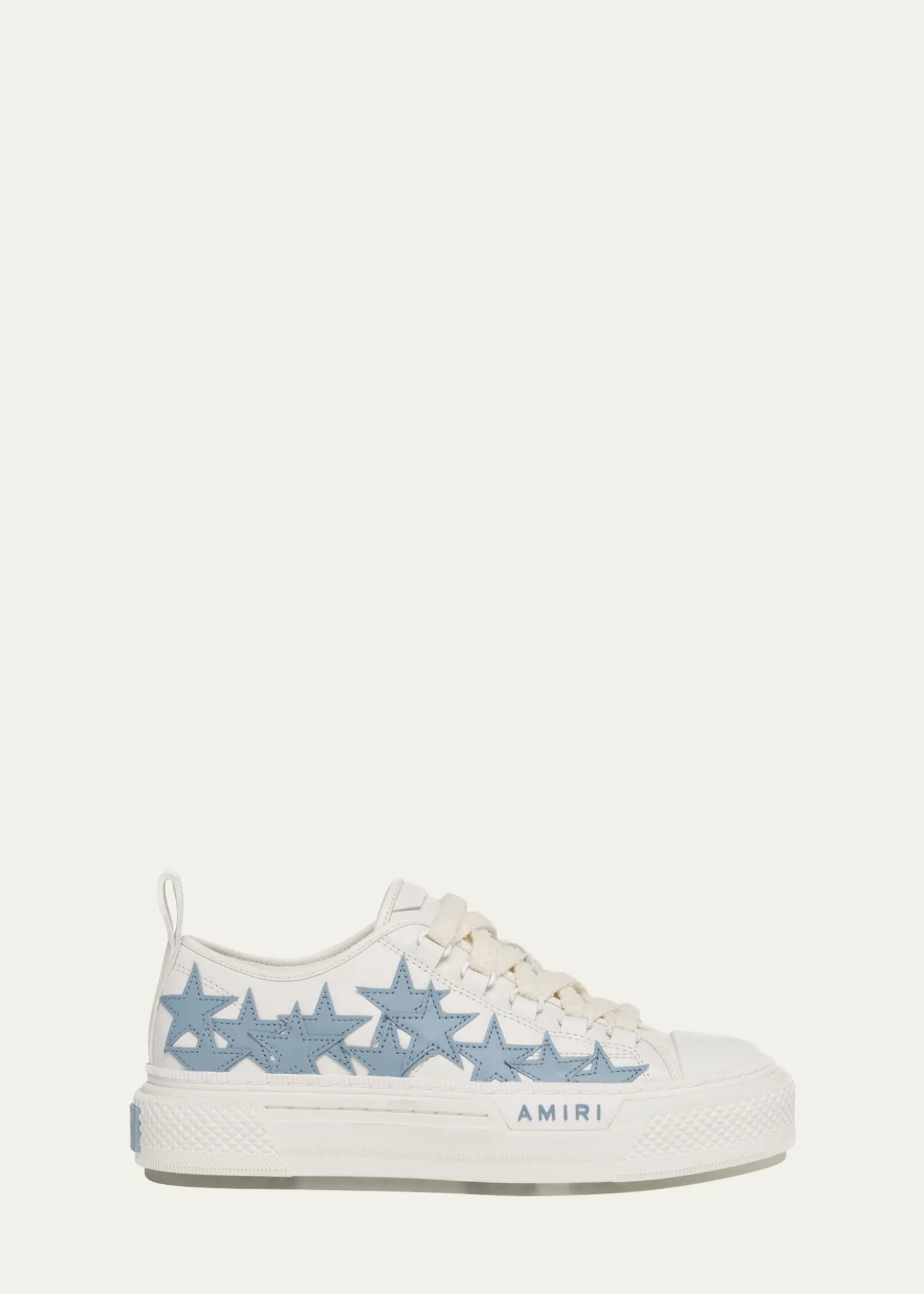 AmiriStars Low-Top Leather Sneakers