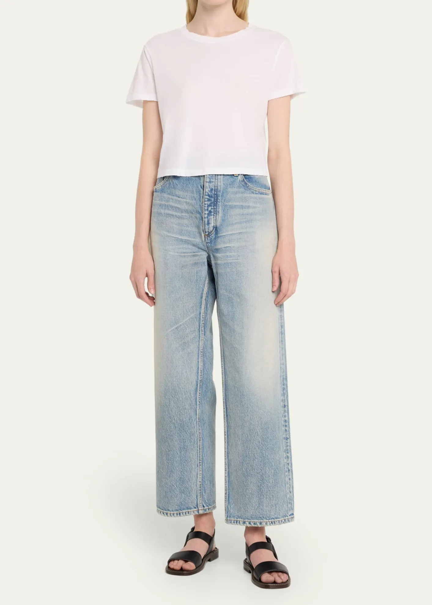 AMO DenimBabe Cropped Tee