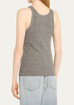 AMO DenimLong Ribbed Tank Top