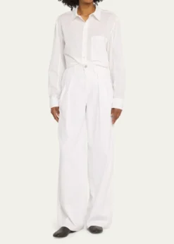 AMO DenimRuth Cropped Button-Front Shirt