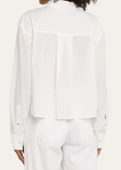 AMO DenimRuth Cropped Button-Front Shirt