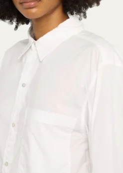 AMO DenimRuth Cropped Button-Front Shirt