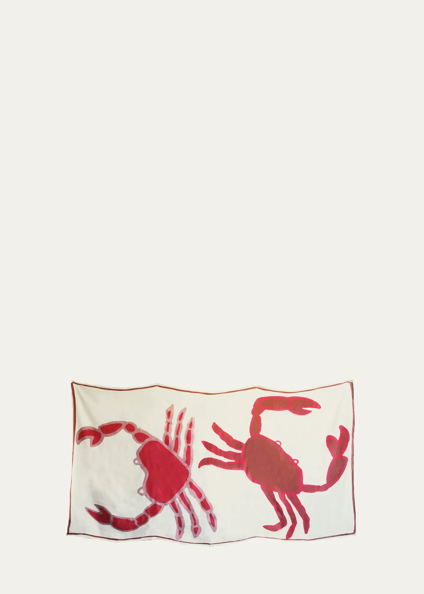 Amuse La BoucheCrabs Linen Tablecloth