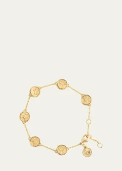 Anabel Aram JewelryButterfly Coin Charm Bracelet