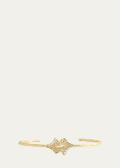 Anabel Aram JewelryGinkgo Leaves Cuff