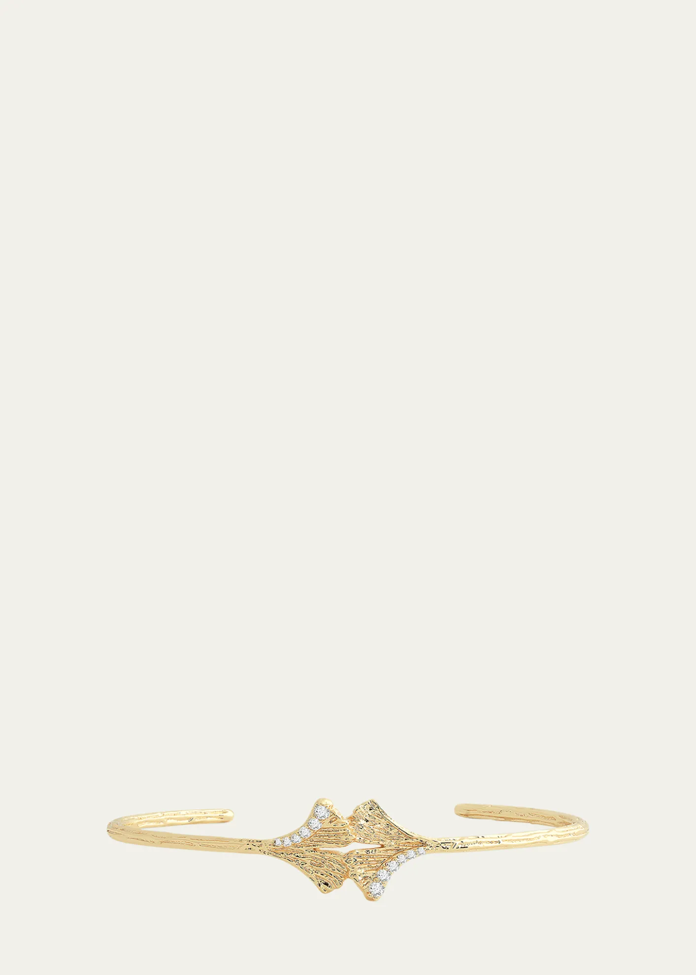 Anabel Aram JewelryGinkgo Leaves Cuff