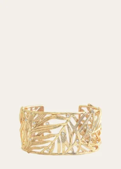 Anabel Aram JewelryPalm Leaves Cuff