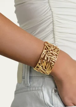 Anabel Aram JewelryPalm Leaves Cuff