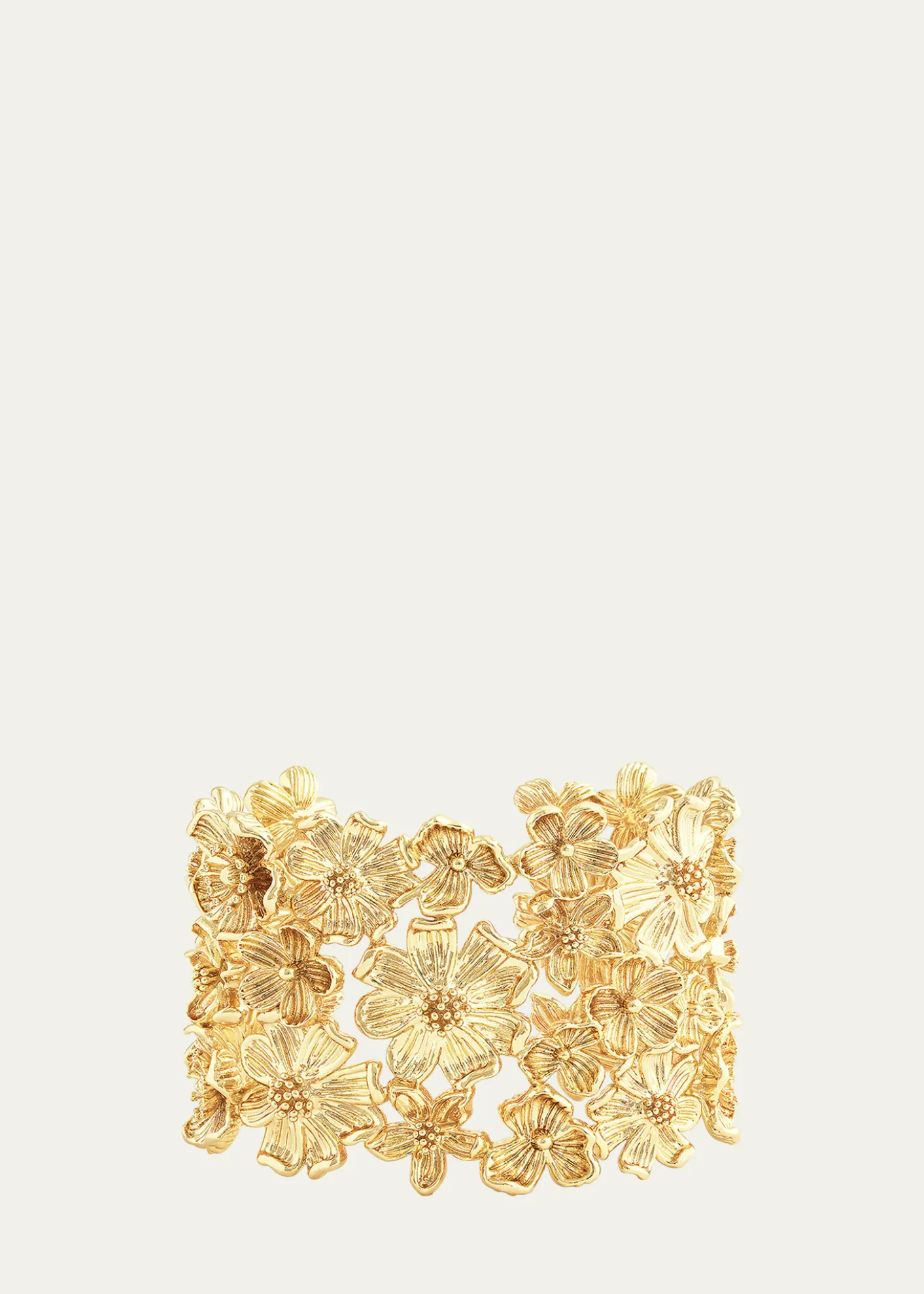 Anabel Aram JewelryWildflowers Wide Cuff Bracelet