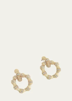 Anabel Aram JewelryBamboo Double Hoop Earrings