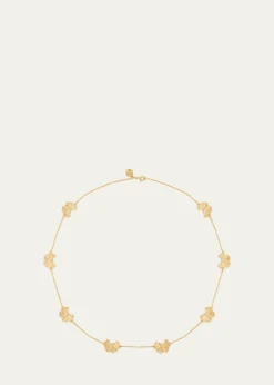 Anabel Aram JewelryButterfly Gold Station Necklace
