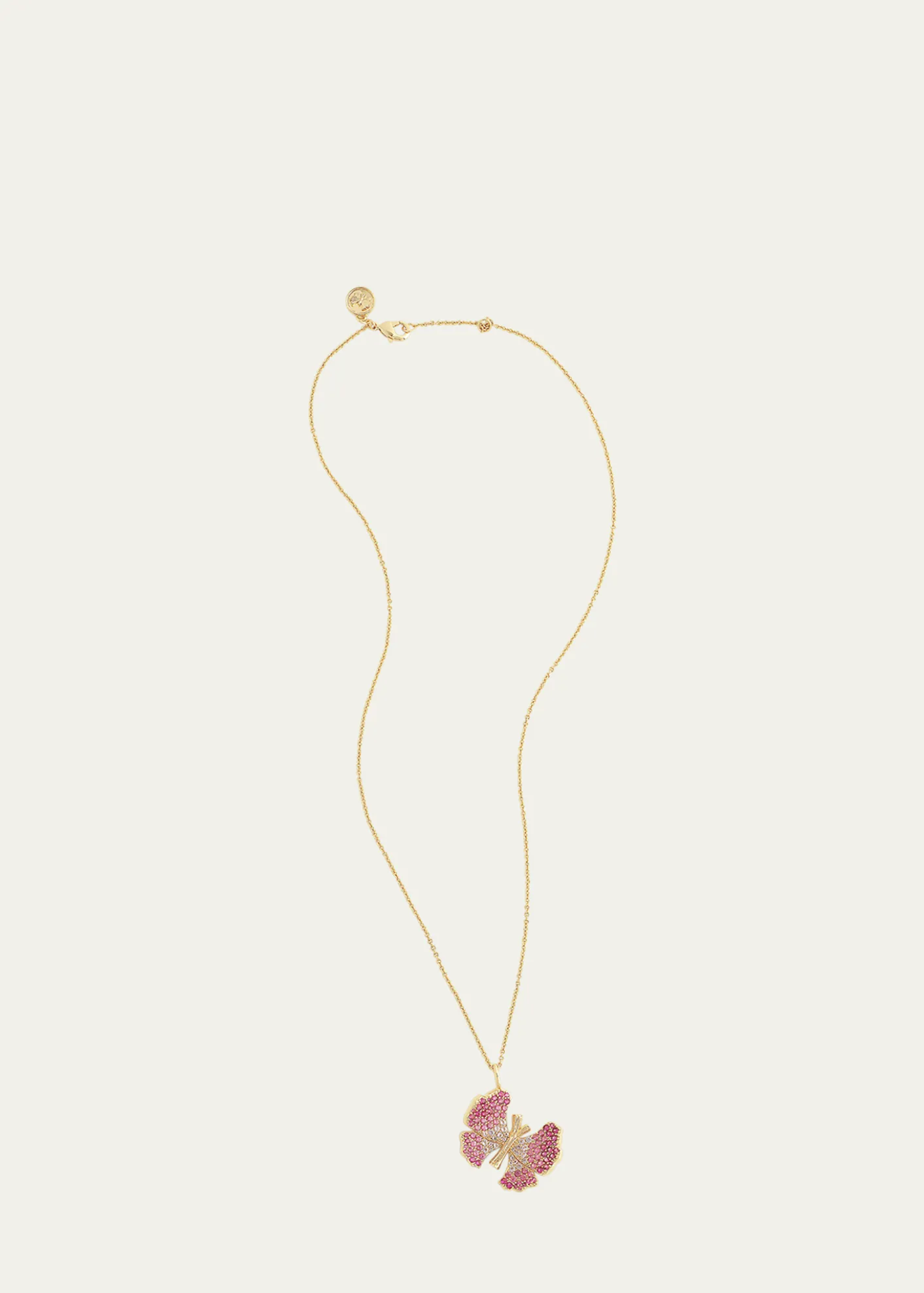 Anabel Aram JewelryButterfly Pave Necklace
