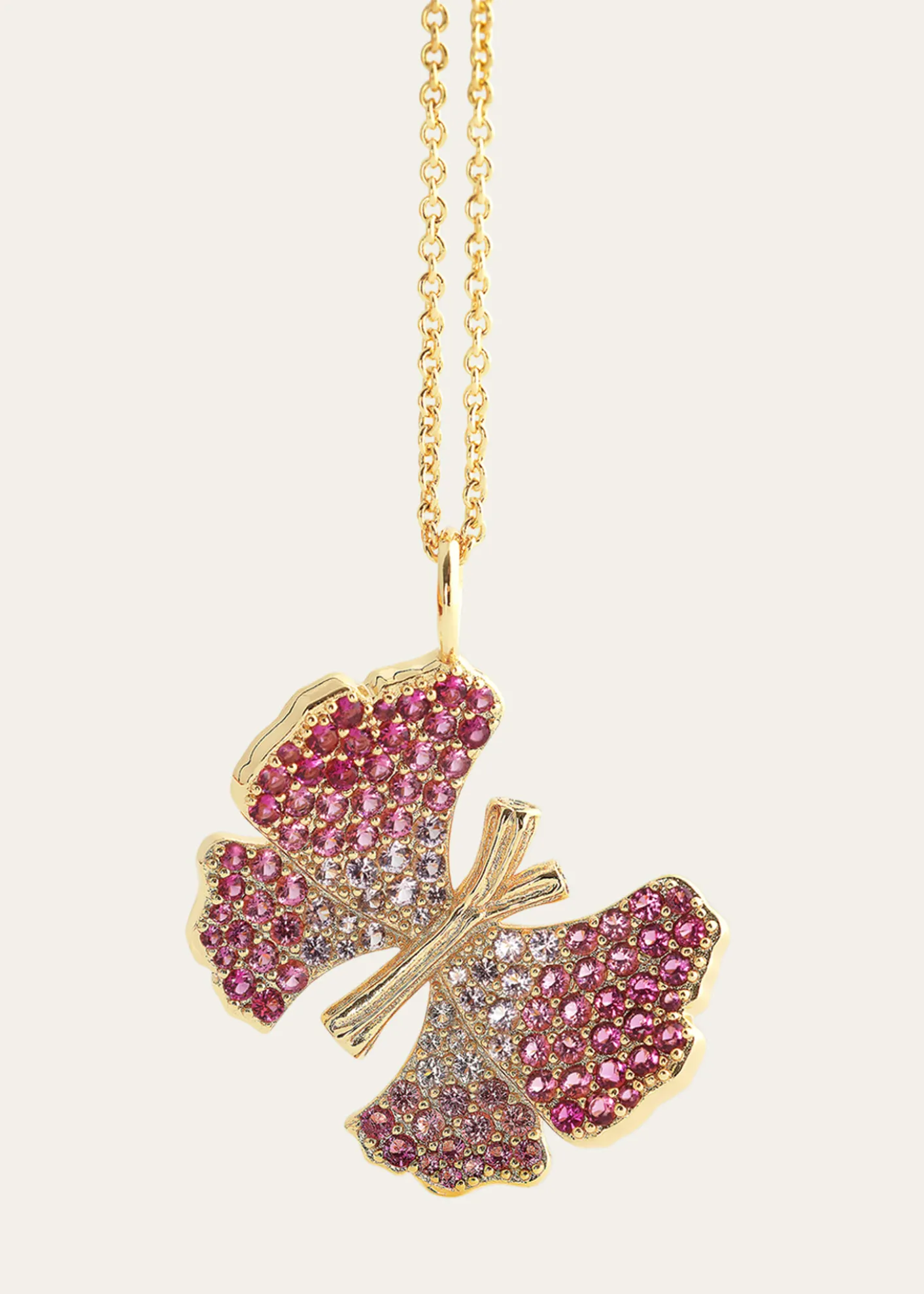 Anabel Aram JewelryButterfly Pave Necklace