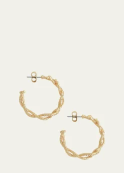 Anabel Aram JewelryCoral Hoop Earrings