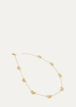 Anabel Aram JewelryCubic Zirconia Butterfly Station Necklace
