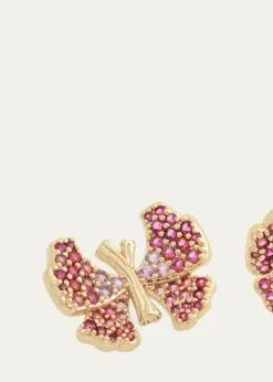 Anabel Aram JewelryCubic Zirconia Butterfly Stud Earrings