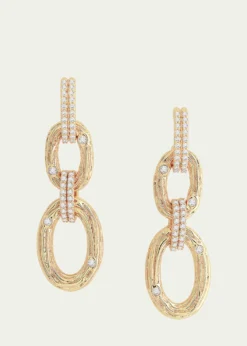 Anabel Aram JewelryCubic Zirconia Enchanted Forest Chain Earrings