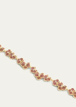 Anabel Aram JewelryCubic Zirconia Orchid Necklace