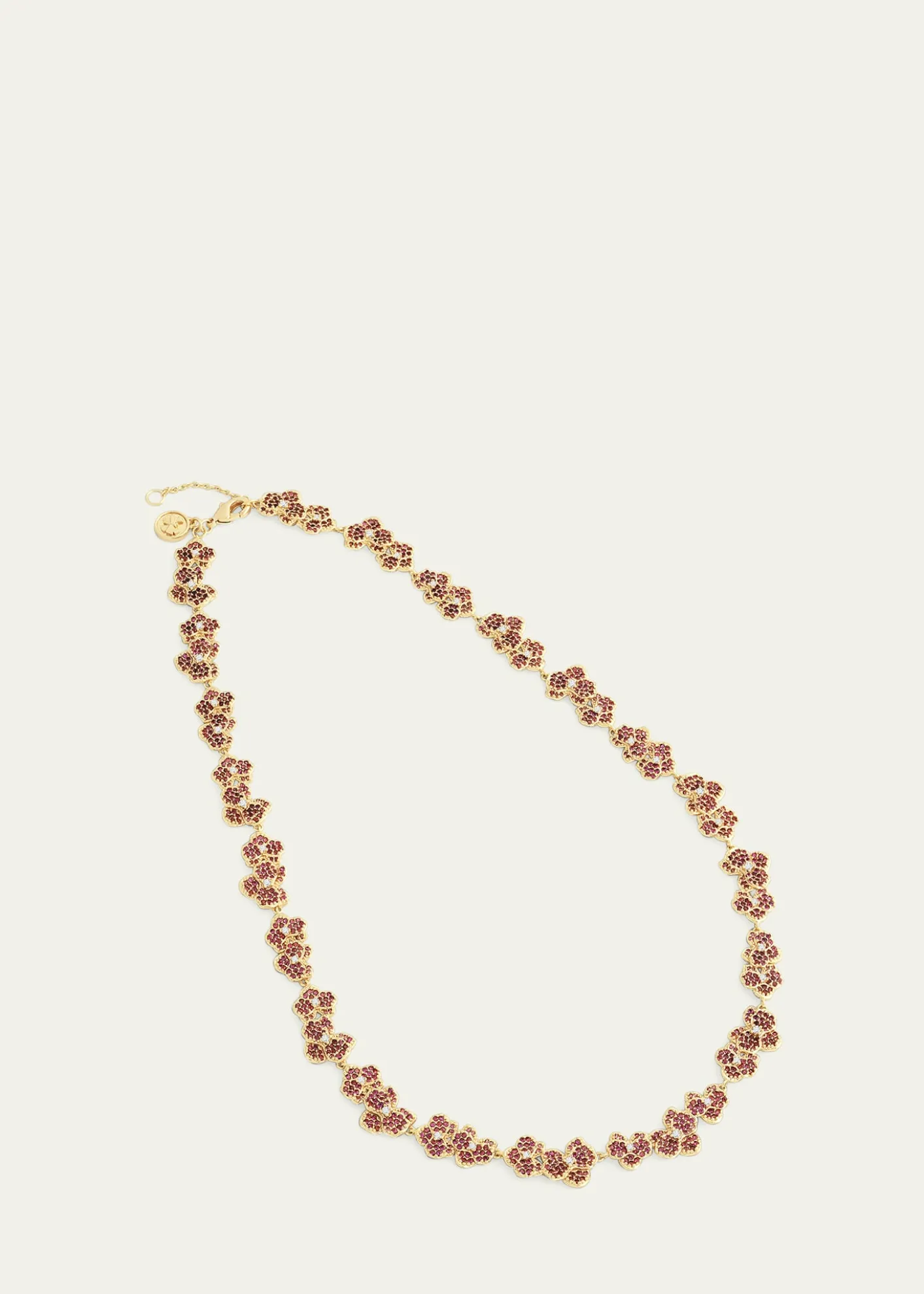 Anabel Aram JewelryCubic Zirconia Orchid Necklace