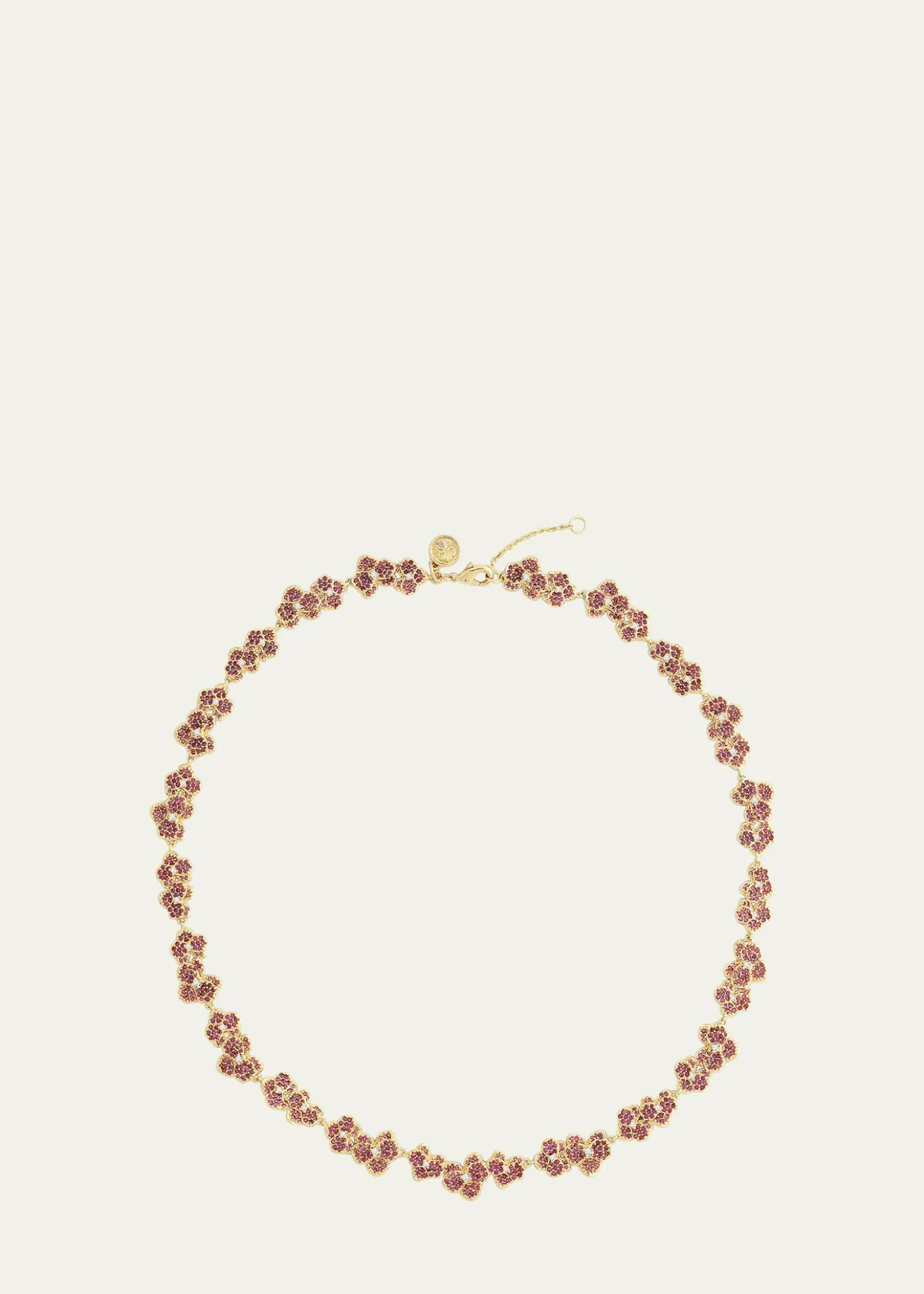 Anabel Aram JewelryCubic Zirconia Orchid Necklace