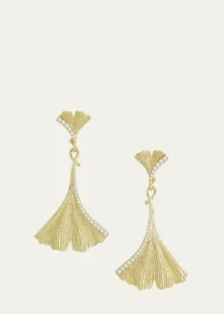 Anabel Aram JewelryGinkgo Large Drop Earrings