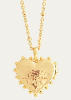 Anabel Aram JewelryHeart Large Locket Necklace
