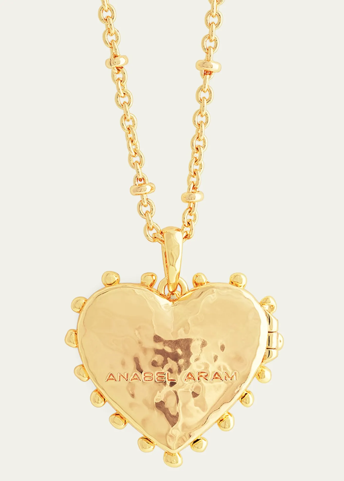 Anabel Aram JewelryHeart Large Locket Necklace