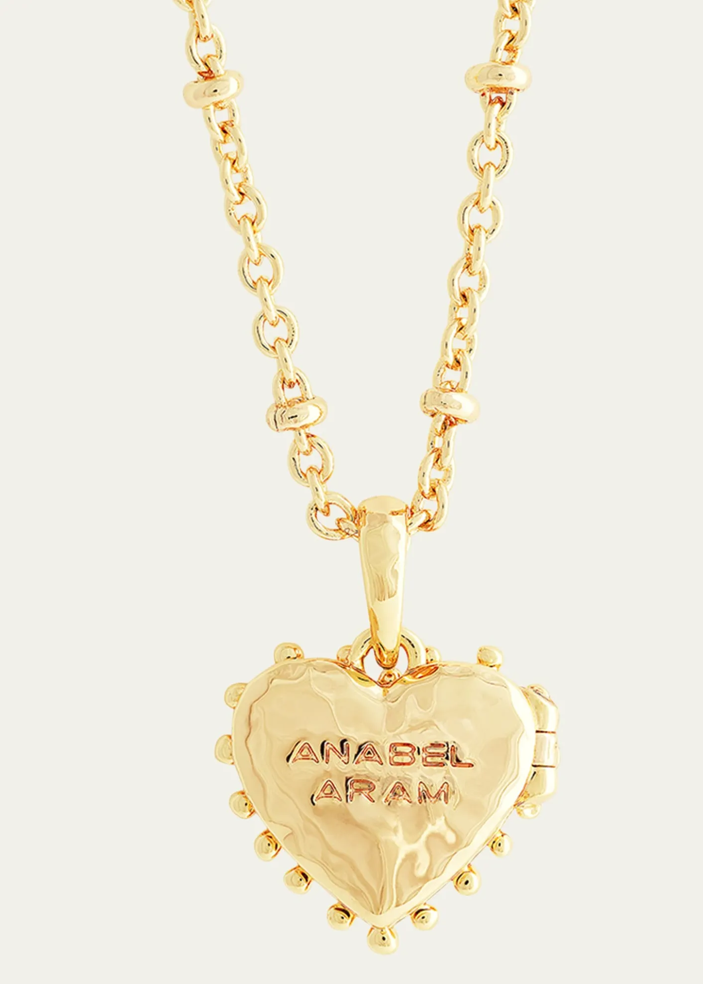 Anabel Aram JewelryHeart Small Locket Necklace
