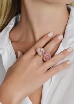 Anabel Aram JewelryOrchid Double Pave Ring