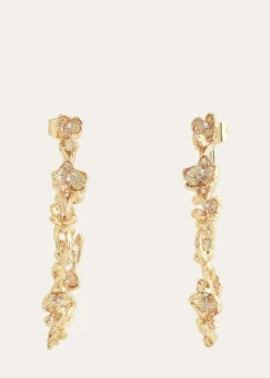 Anabel Aram JewelryOrchid Hoop Earrings