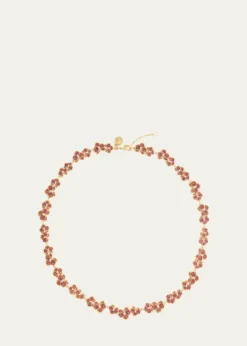 Anabel Aram JewelryOrchid Pave Tennis Necklace
