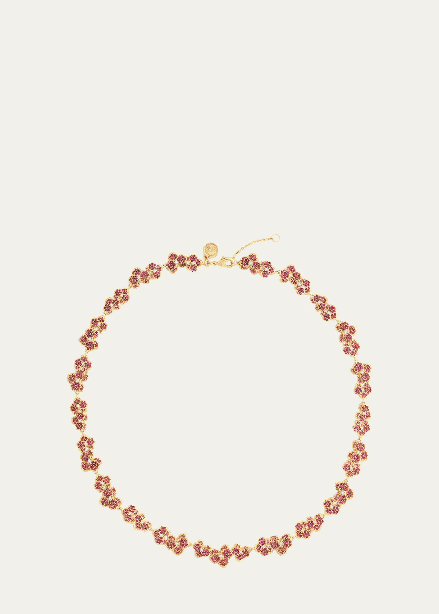 Anabel Aram JewelryOrchid Pave Tennis Necklace