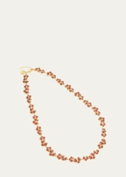 Anabel Aram JewelryOrchid Pave Tennis Necklace