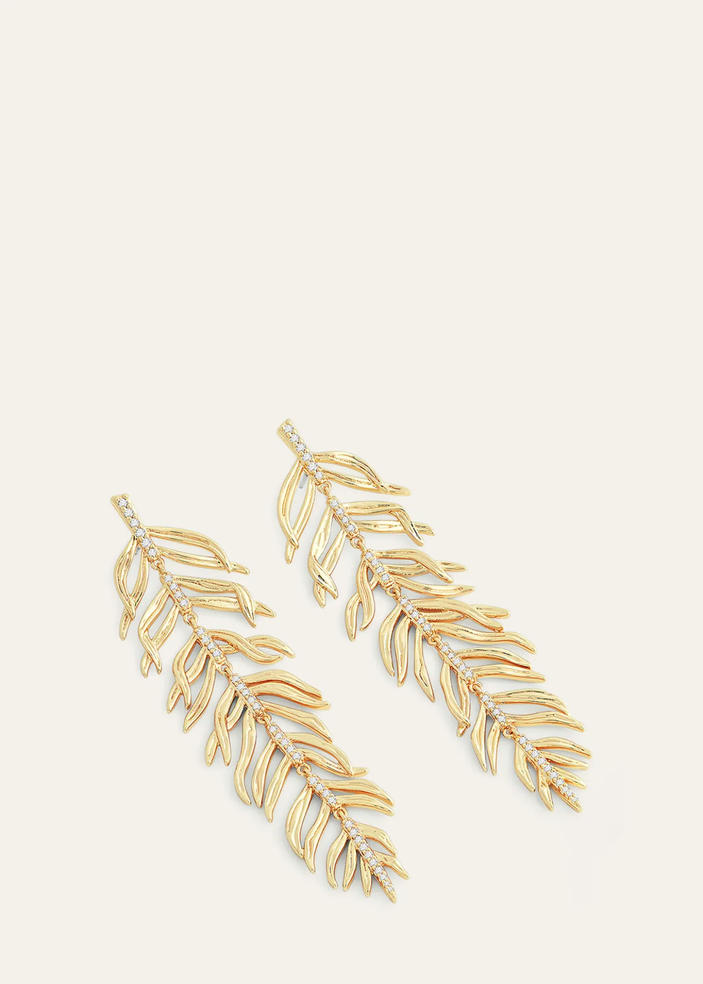 Anabel Aram JewelryPalm Leaves Dangle Earrings