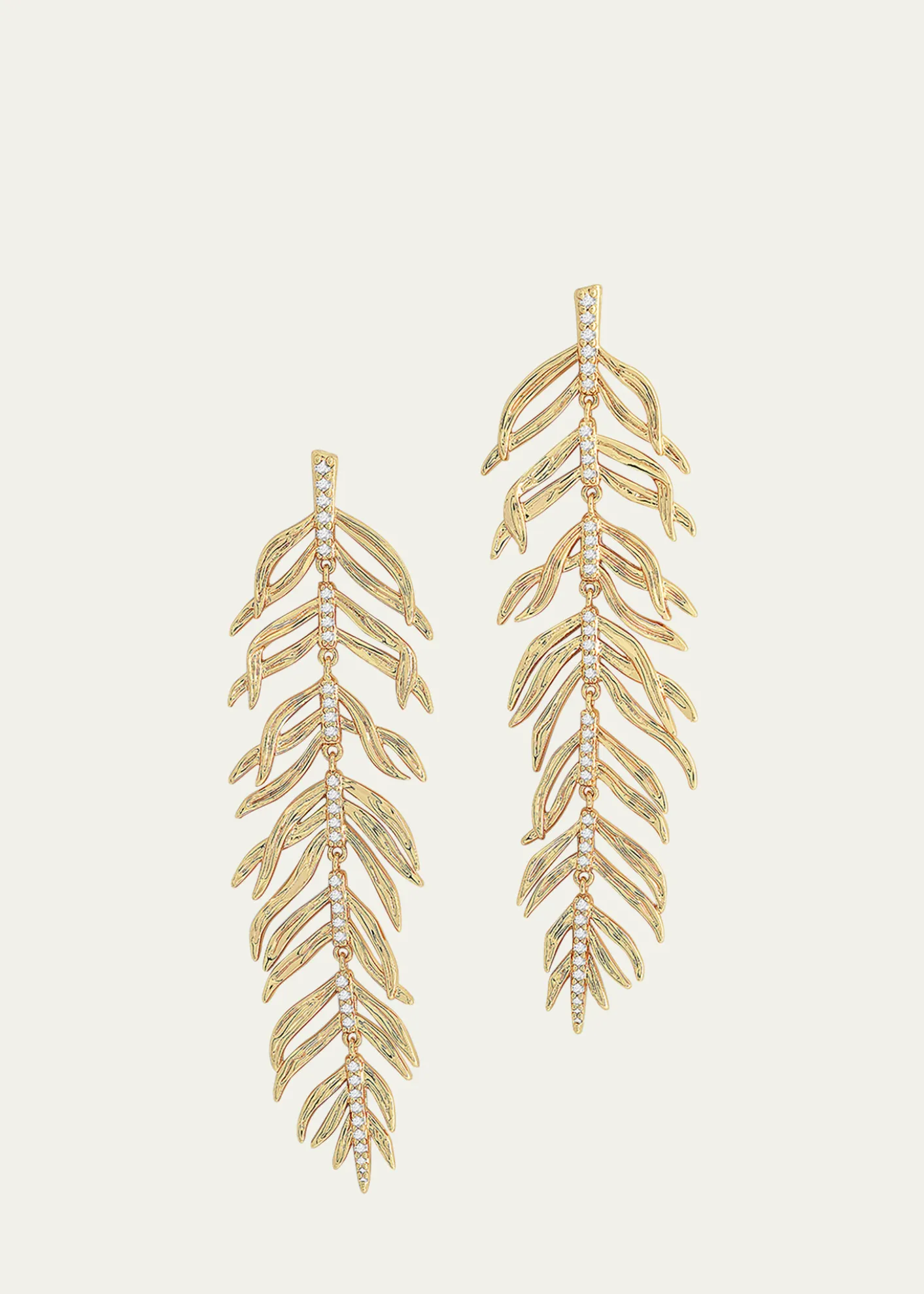 Anabel Aram JewelryPalm Leaves Dangle Earrings