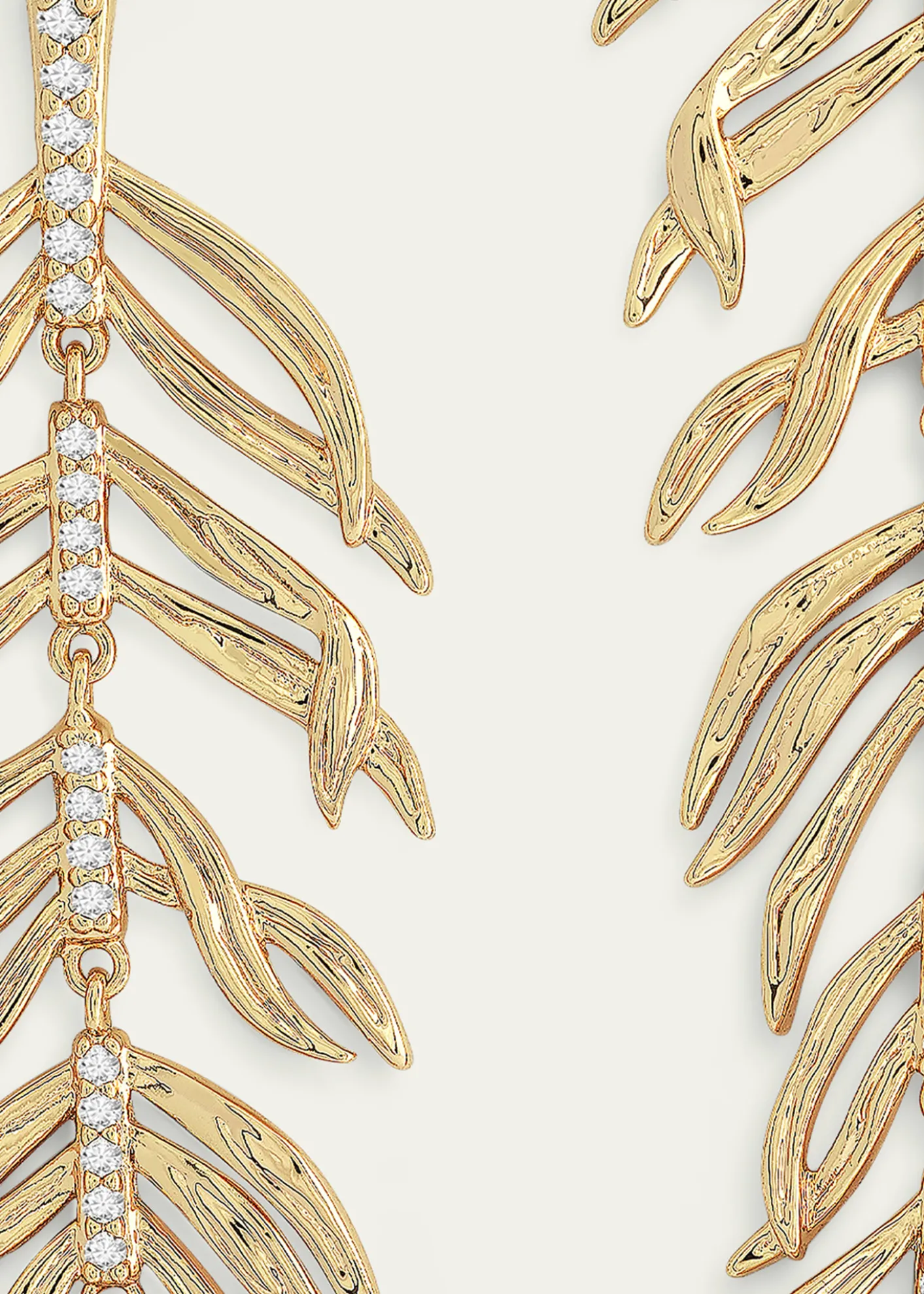 Anabel Aram JewelryPalm Leaves Dangle Earrings