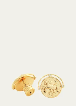 Anabel Aram JewelryPegasus Coin Stud Earrings