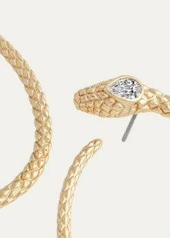 Anabel Aram JewelrySerpent Hoop Earrings