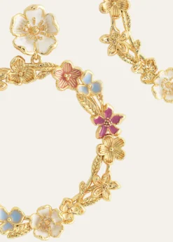 Anabel Aram JewelryWildflowers Gathered Hoop Earrings