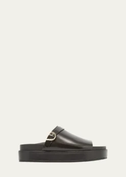 Ancient Greek SandalsArachova Platform Leather Mules