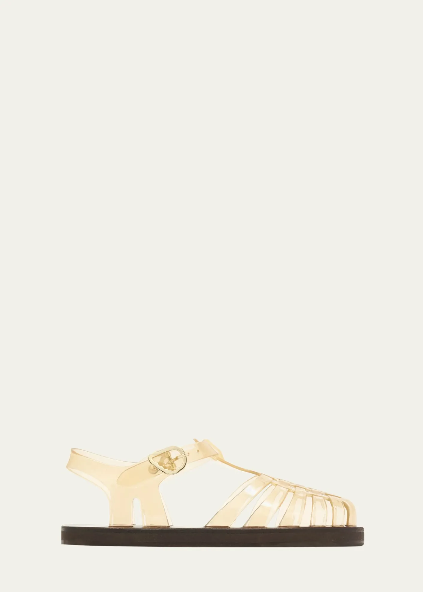 Ancient Greek SandalsHomeria Transparent Jelly Fisherman Sandals