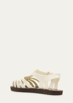 Ancient Greek SandalsHomeria Jelly Fisherman Sandals
