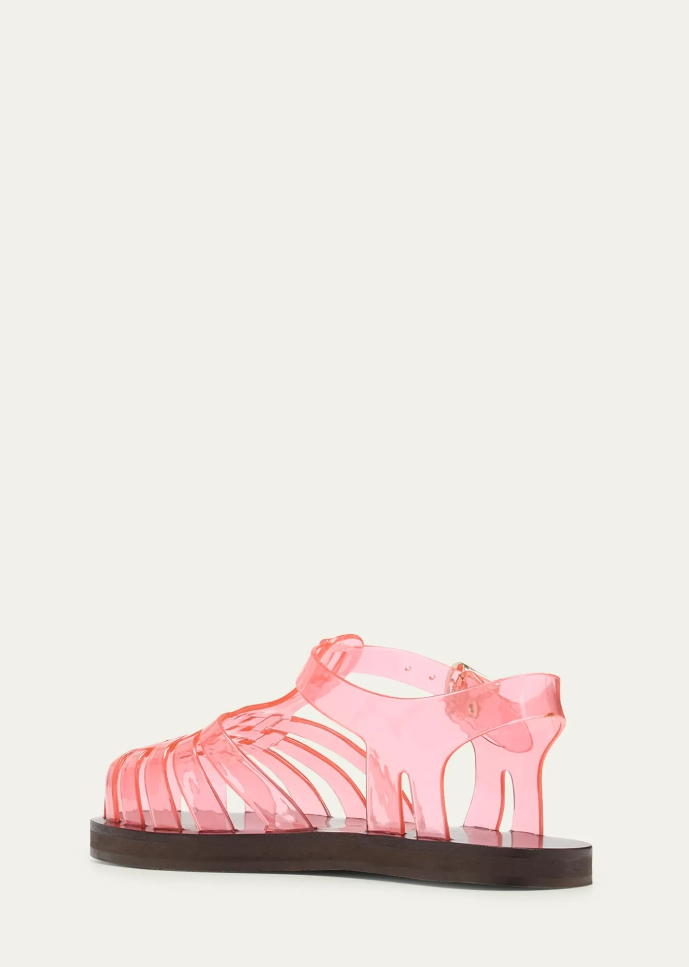 Ancient Greek SandalsHomeria Transparent Jelly Fisherman Sandals