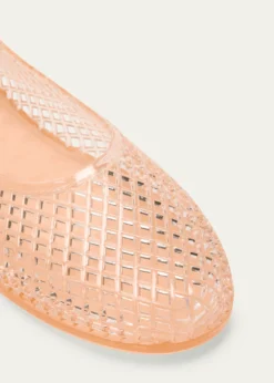 Ancient Greek SandalsIro Transparent Jelly Ballerina Flats