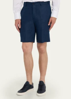 Anderson & SheppardMen's Linen Beach Shorts