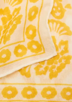 Anderson & SheppardMen's Cashmere and Silk Provence Geometric Neckerchief